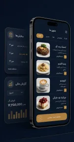 سیستم منو دیجیتال مدیریت کافه رستوران ماه اول رایگان