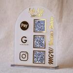 استند QR و NFC ، منوی دیجیتال رستوران و کافه