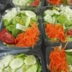 سالاد فصل سبزی خوردن پاک شده انواع سالاد 